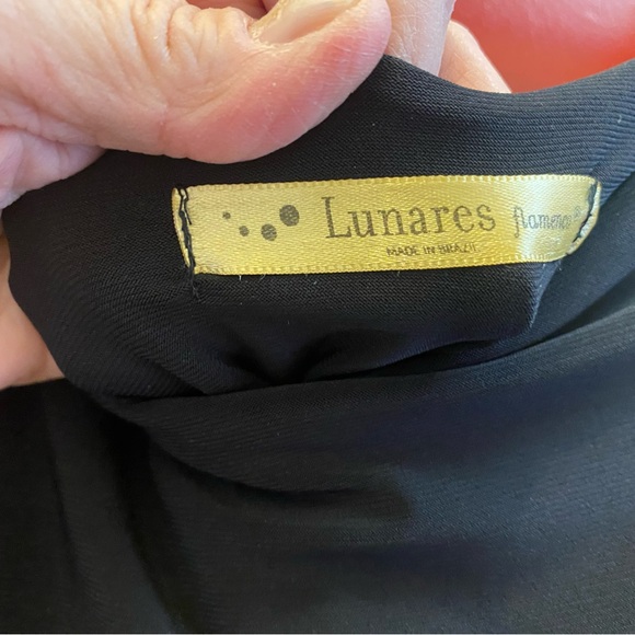 NWT XL Elegant Black Flamenco Dress by Lunares Flamenco - Picture 6 of 9